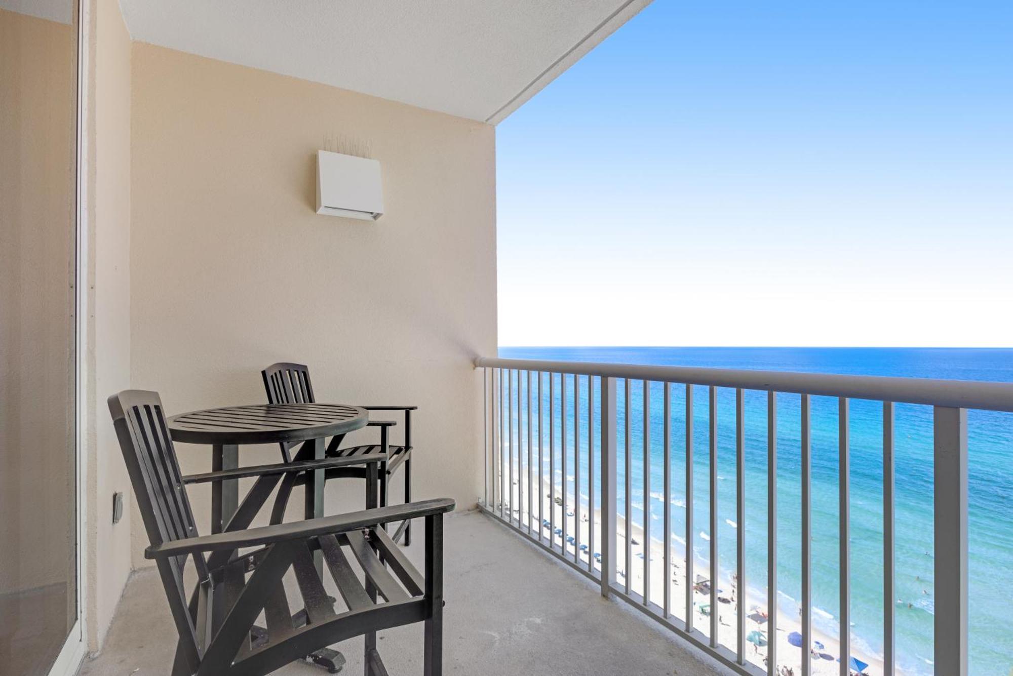 Parking Fee Included-Majestic 1-1606! Gulf Front 1Bedroom, Pool,Hot Tubs,Tennis Panama City Beach Dış mekan fotoğraf
